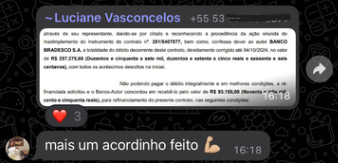 Print de resultado — aluno do Método MMA